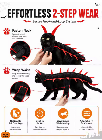Centipede Cat Costume